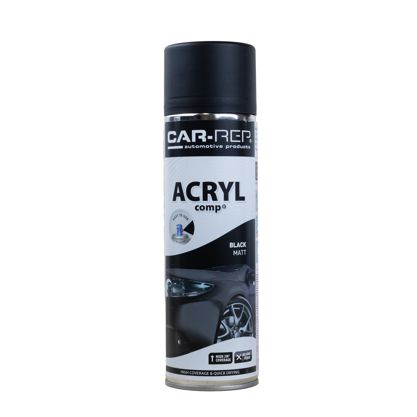 CAR-REP MATTE BLACK AEROSOL