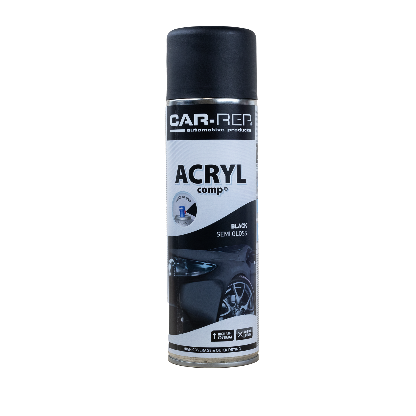 CAR-REP SATIN BLACK AEROSOL