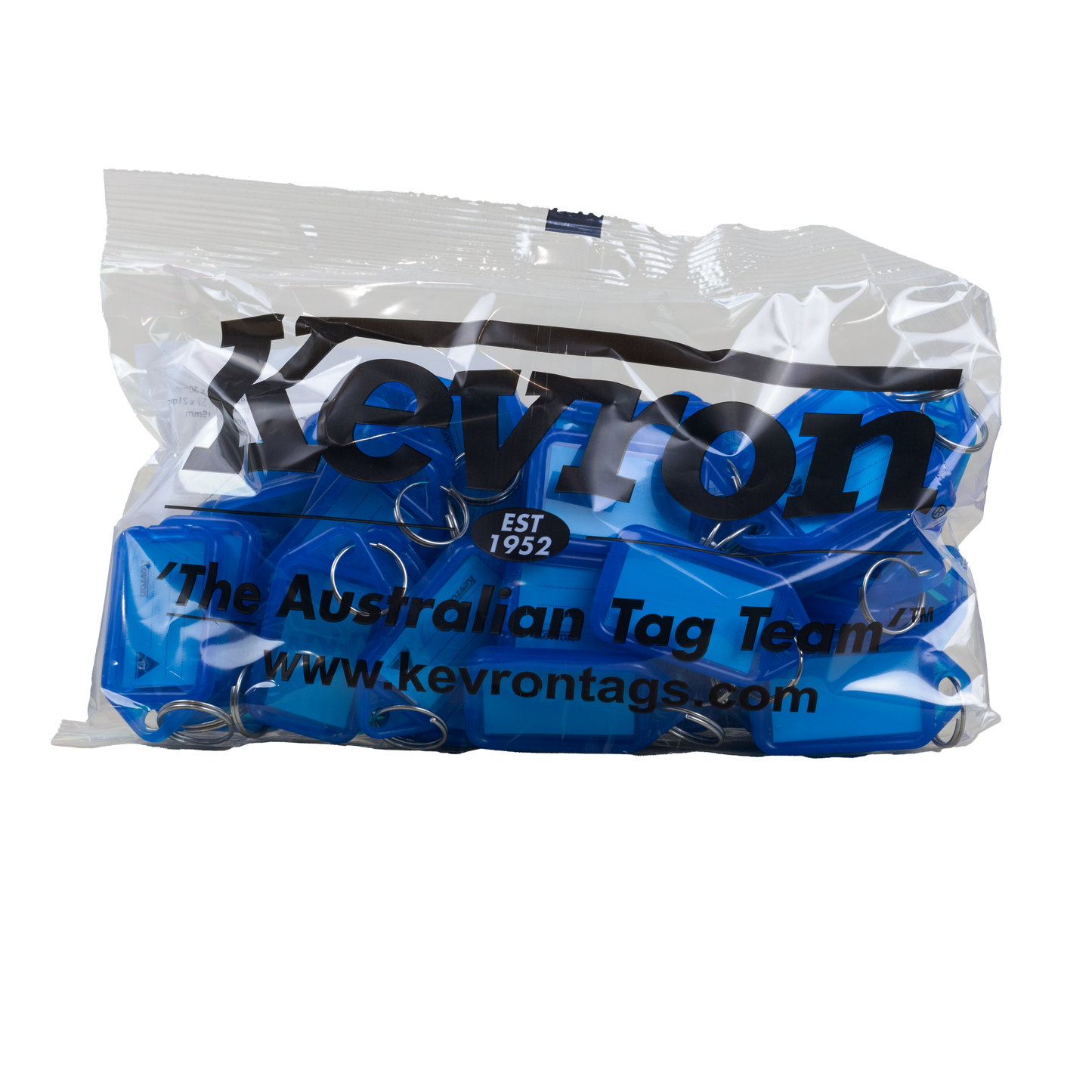 KEY TAG BAG BLUE