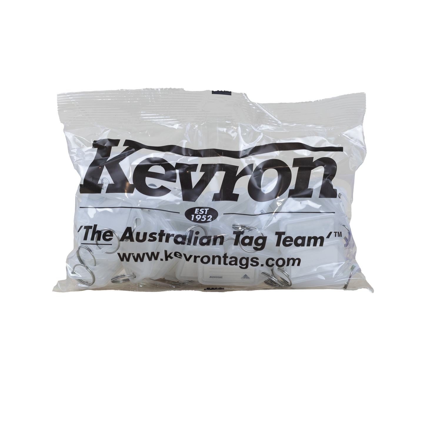 Key Tag Bag White
