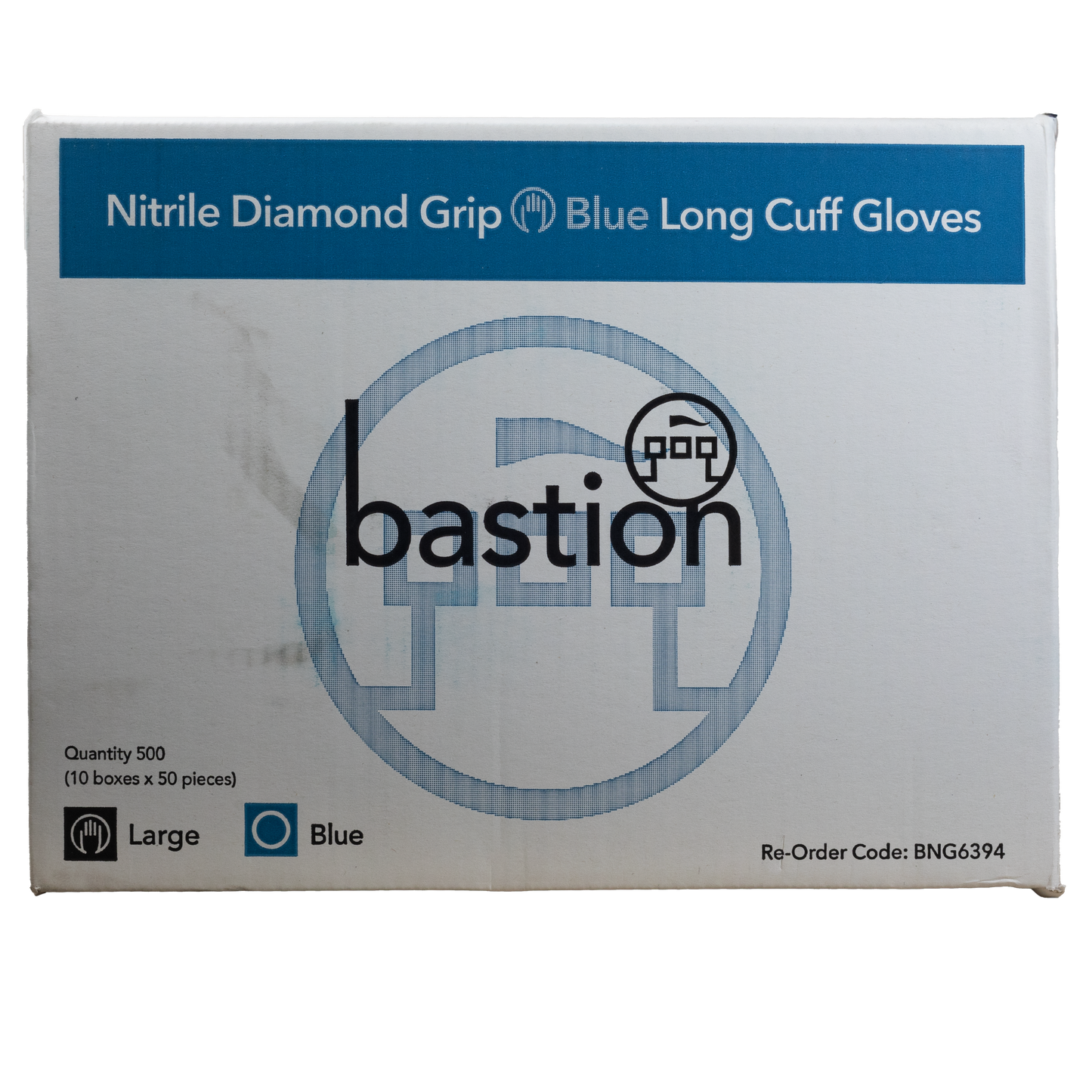 LARGE BLUE DIAMOND HIGH RISK NITRILE CARTON