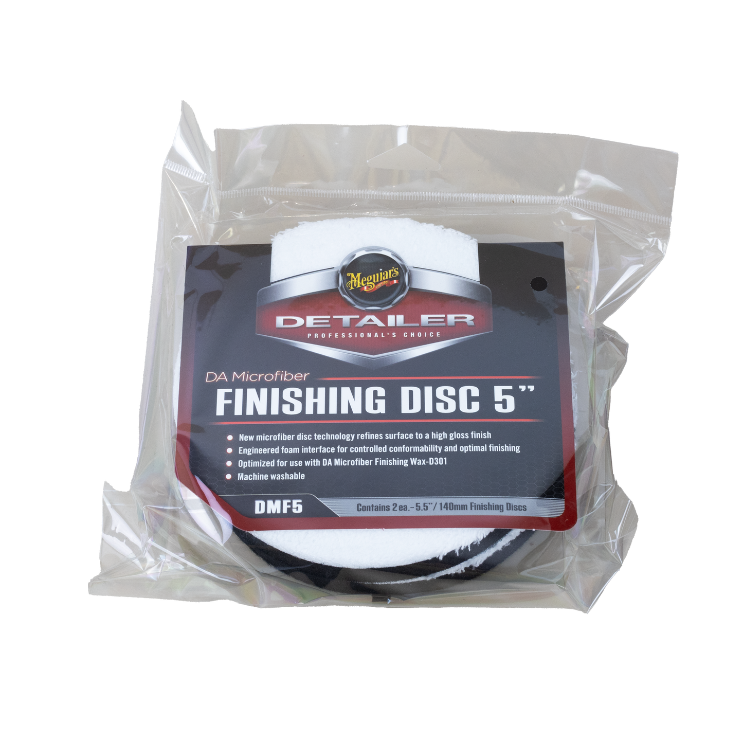 MEGUIARS DA MICROFIBER FINISHING PAD 5IN