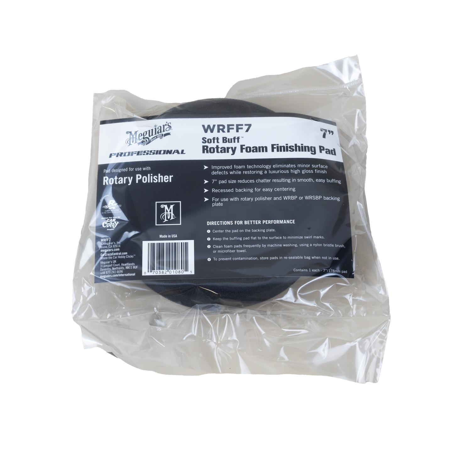 MEGUIARS WRFP7 FOAM POLISHING PAD