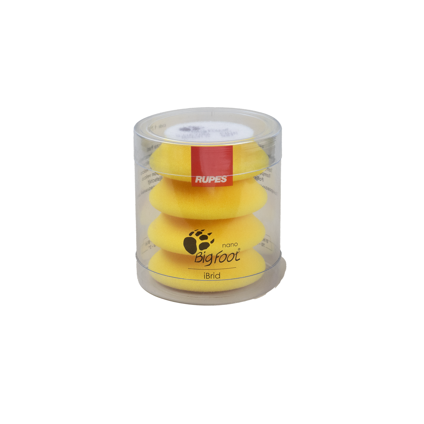 RUPES BIGFOOT YELLOW FINE 3 PAD PACKET OF 4