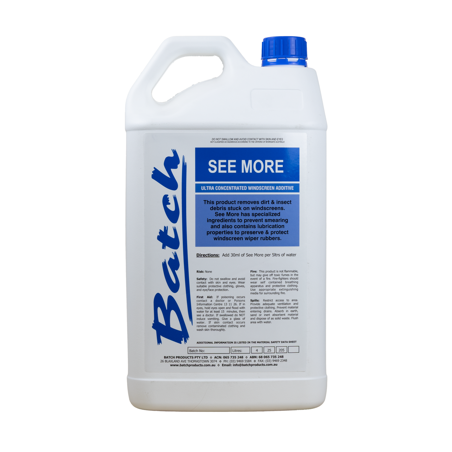 See More - Windscreen Additive