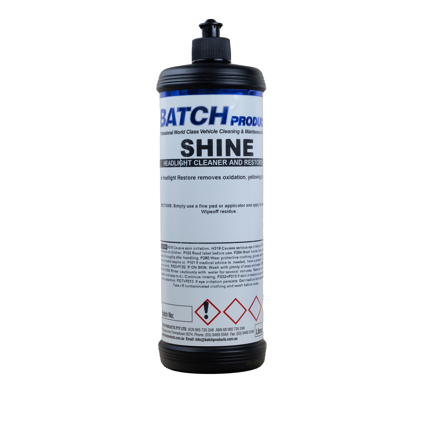 SHINE HEADLIGHT RESTORE POLISH