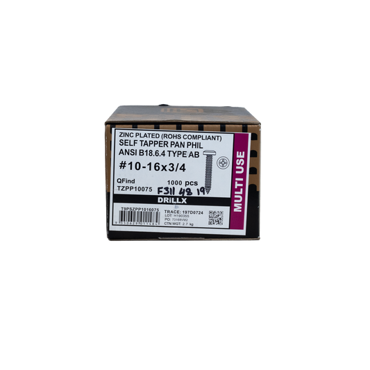 10-16x0.75 SCREWS (1000)