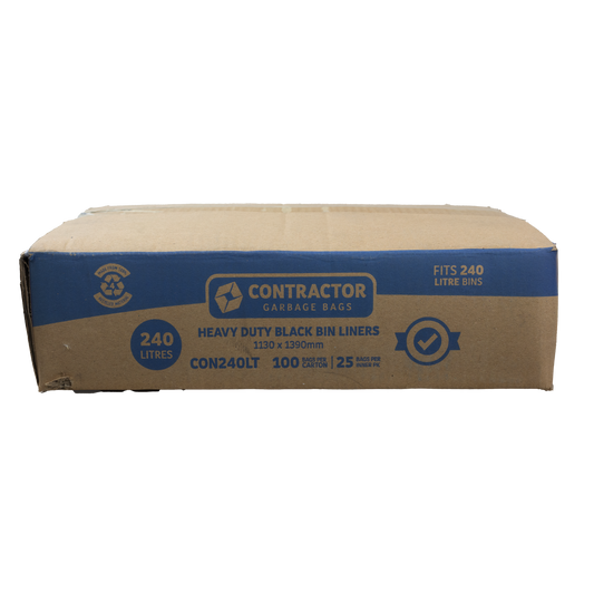 240LTR GARBAGE BAGS (CTN 100)