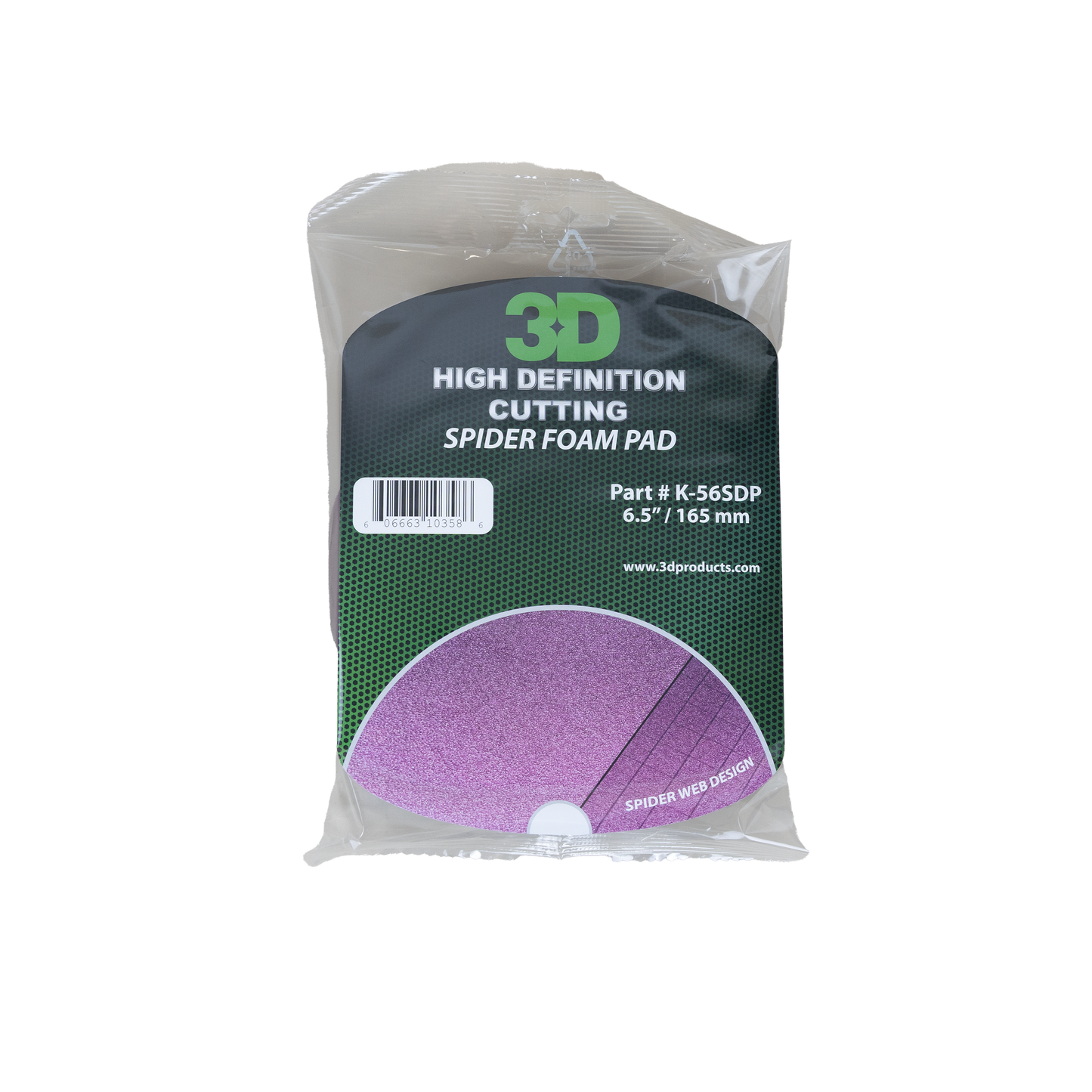 3D Heavy Cutting Spider Foam Pad Pink