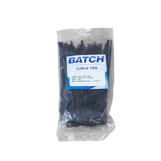 CABLE TIE 200x4.5mm (100)