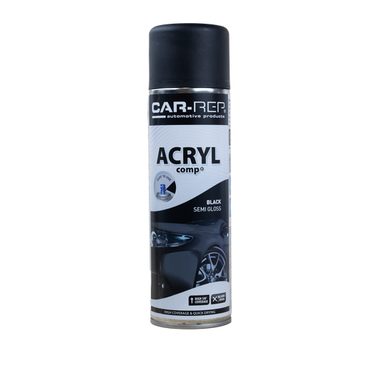 CAR-REP SATIN BLACK AEROSOL