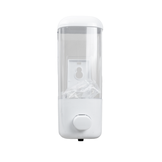 HEAVY DUTY WHITE LIQUID HAND SOAP DISPENSER