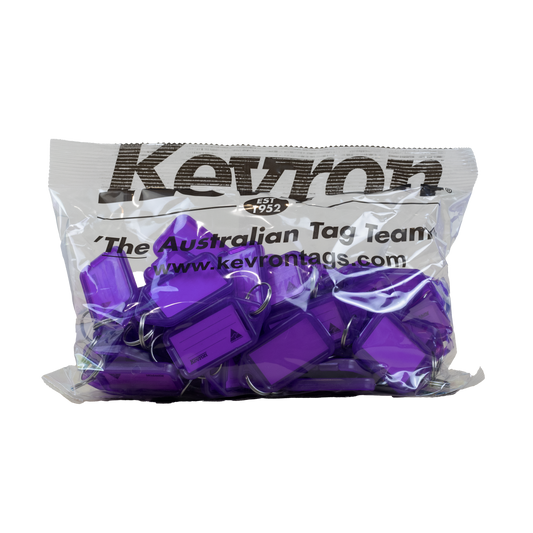 Key Tag Bag Purple