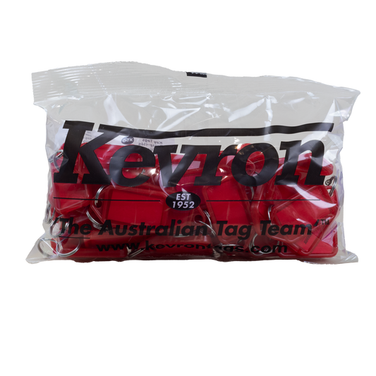 Key Tag Bag Red