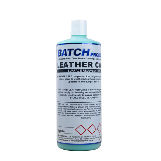 BATCH LEATHER CARE AND CONDITIONER