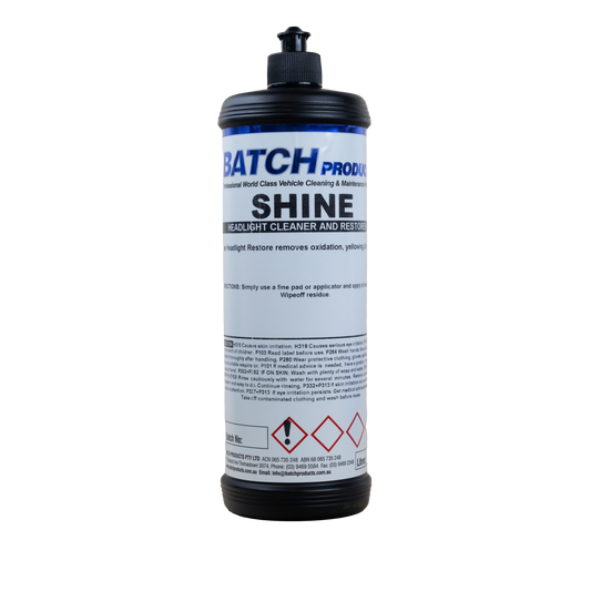SHINE HEADLIGHT RESTORE POLISH