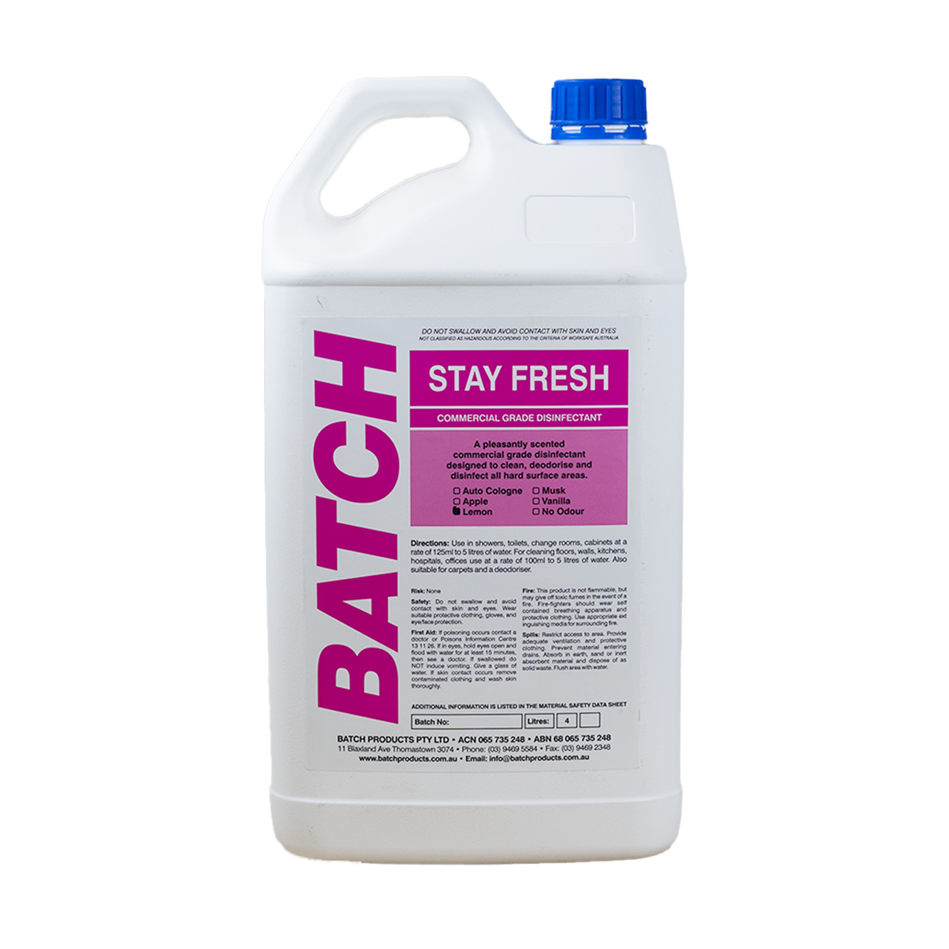 Stay Fresh Net STAY FRESH – Batch Products