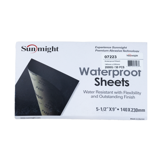 WET AND DRY 2000 GRIT SAND PAPER PACKET